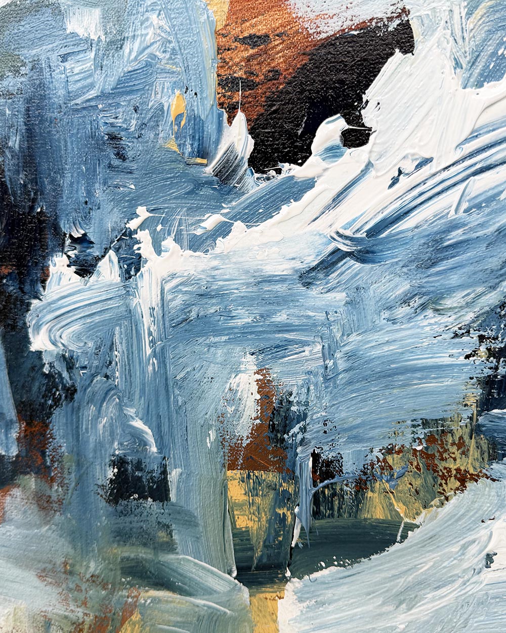 Beyond The Mist | Original Painting | 150x90cm