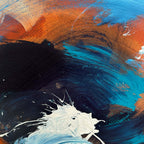 Dedications - 120x120cm Original Painting-Abstract House