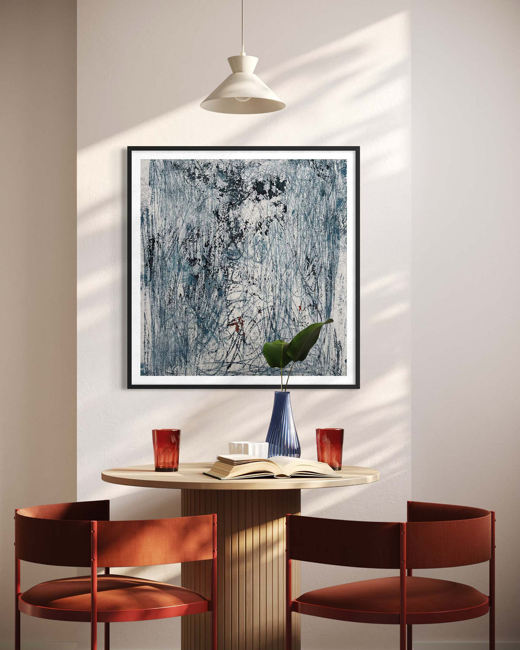 Paper Planes II | Framed Original Painting