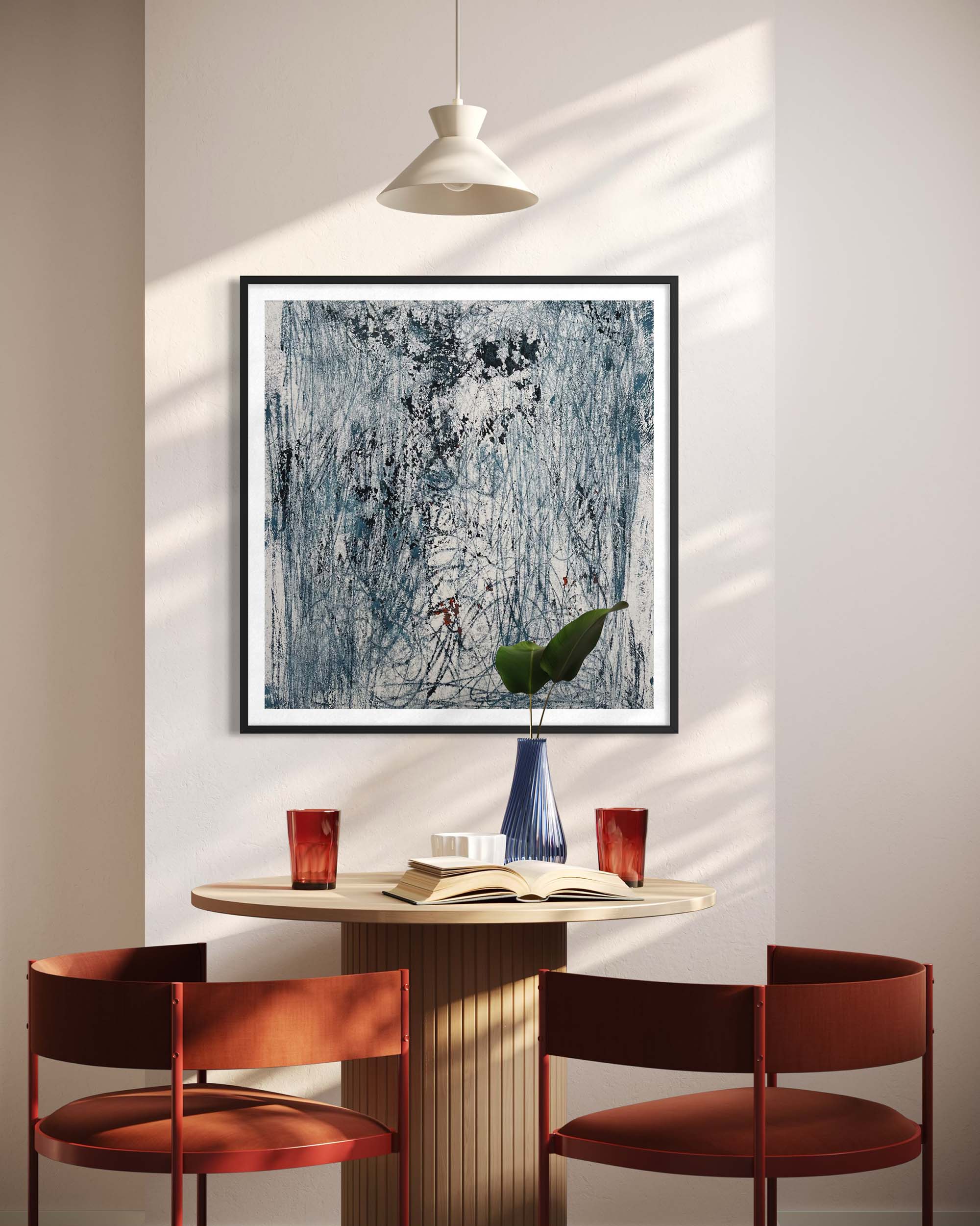 Paper Planes II | Framed Original Painting