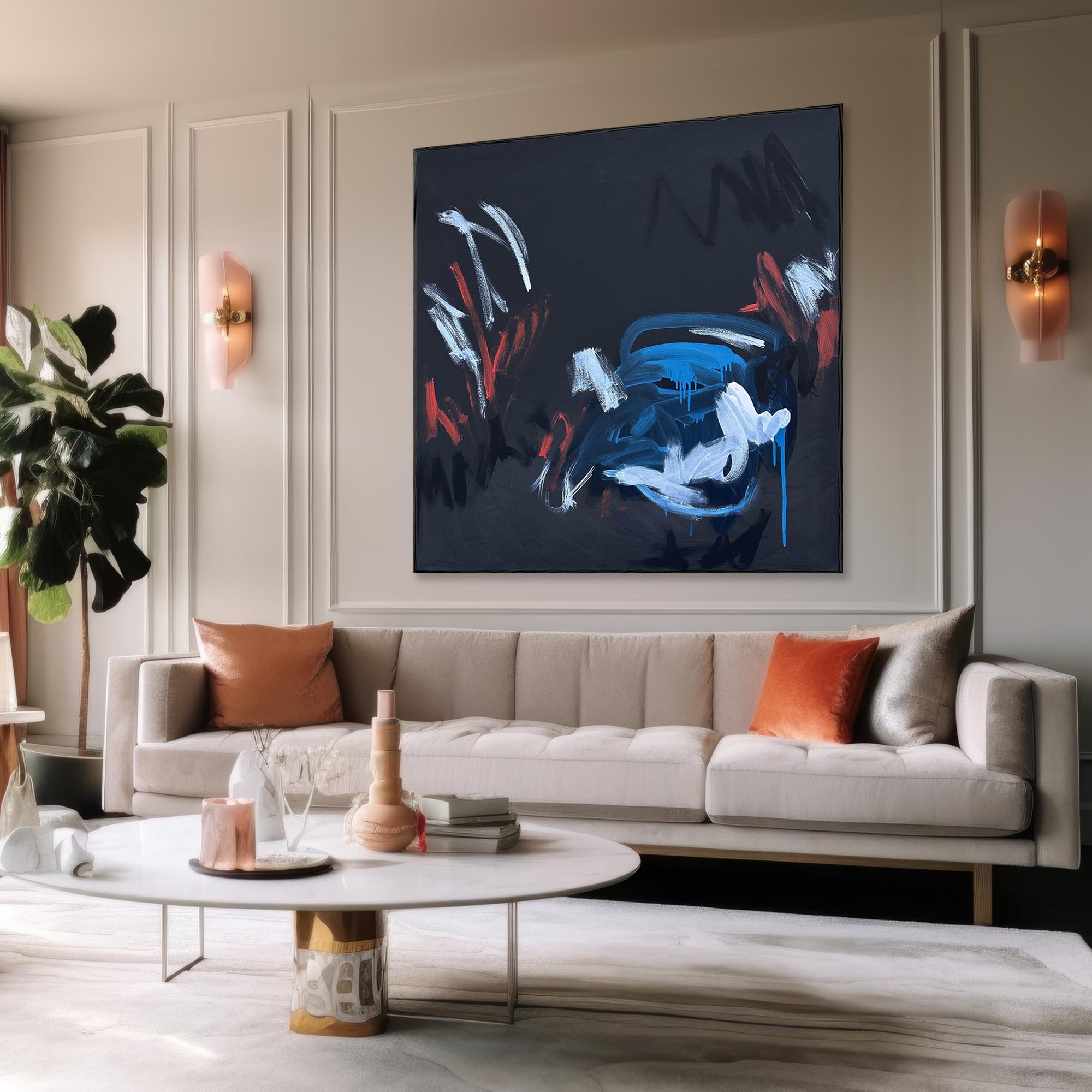 We Are Dreaming Again | Original Painting | 150x150cm