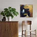 Summit 2 - Original Painting-Abstract House