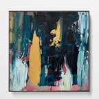 Wanting To Be Free - Original Painting-Abstract House
