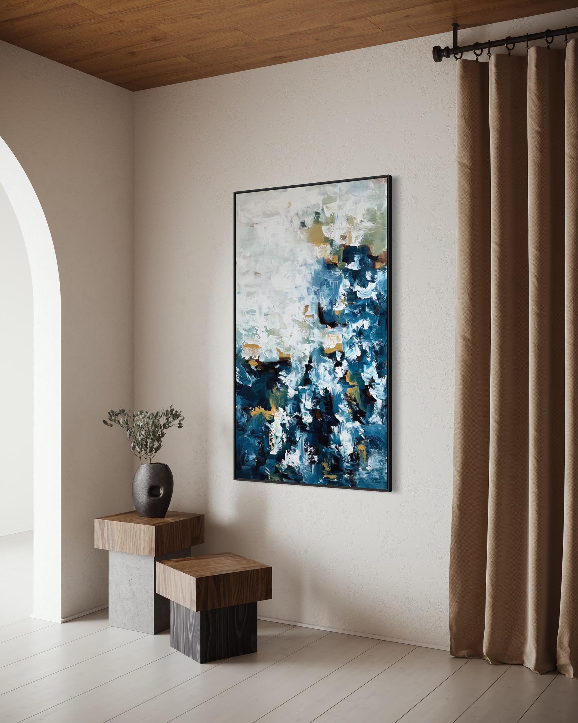 The Sound Of The River | Original Painting | 150x90cm