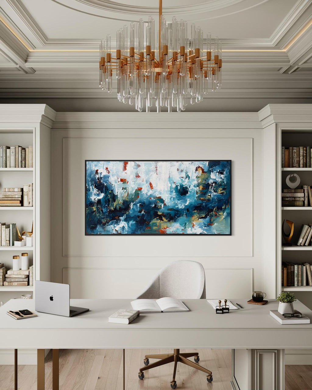 Silent Storm | Original Painting | 150x76cm