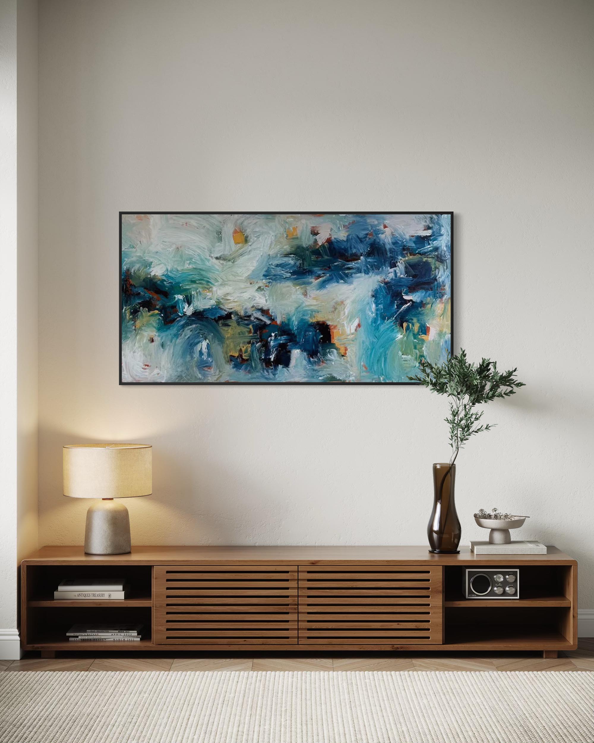 Hidden Coves | Original Painting | 150x76cm
