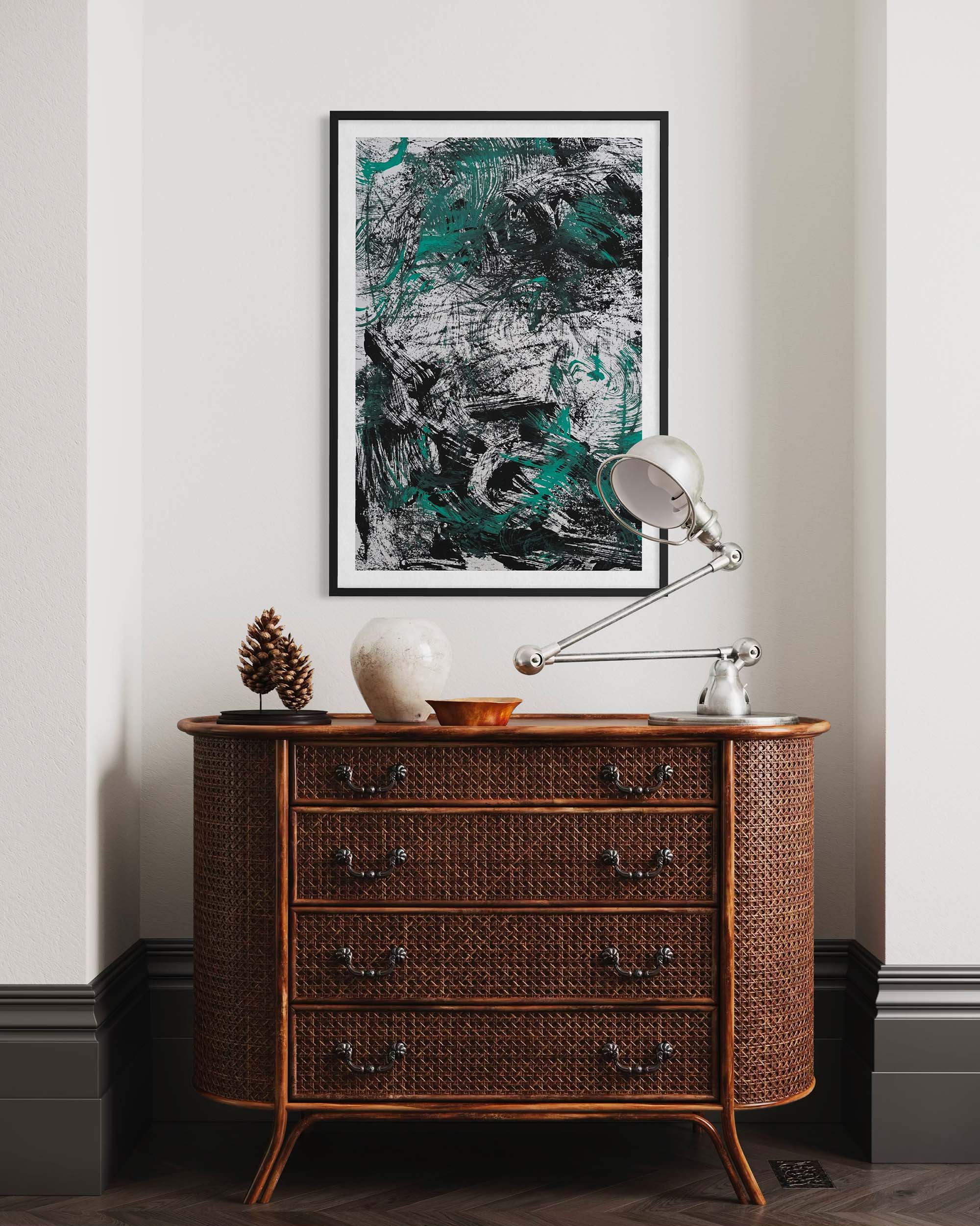 Paper Planes IV | Framed Original Painting