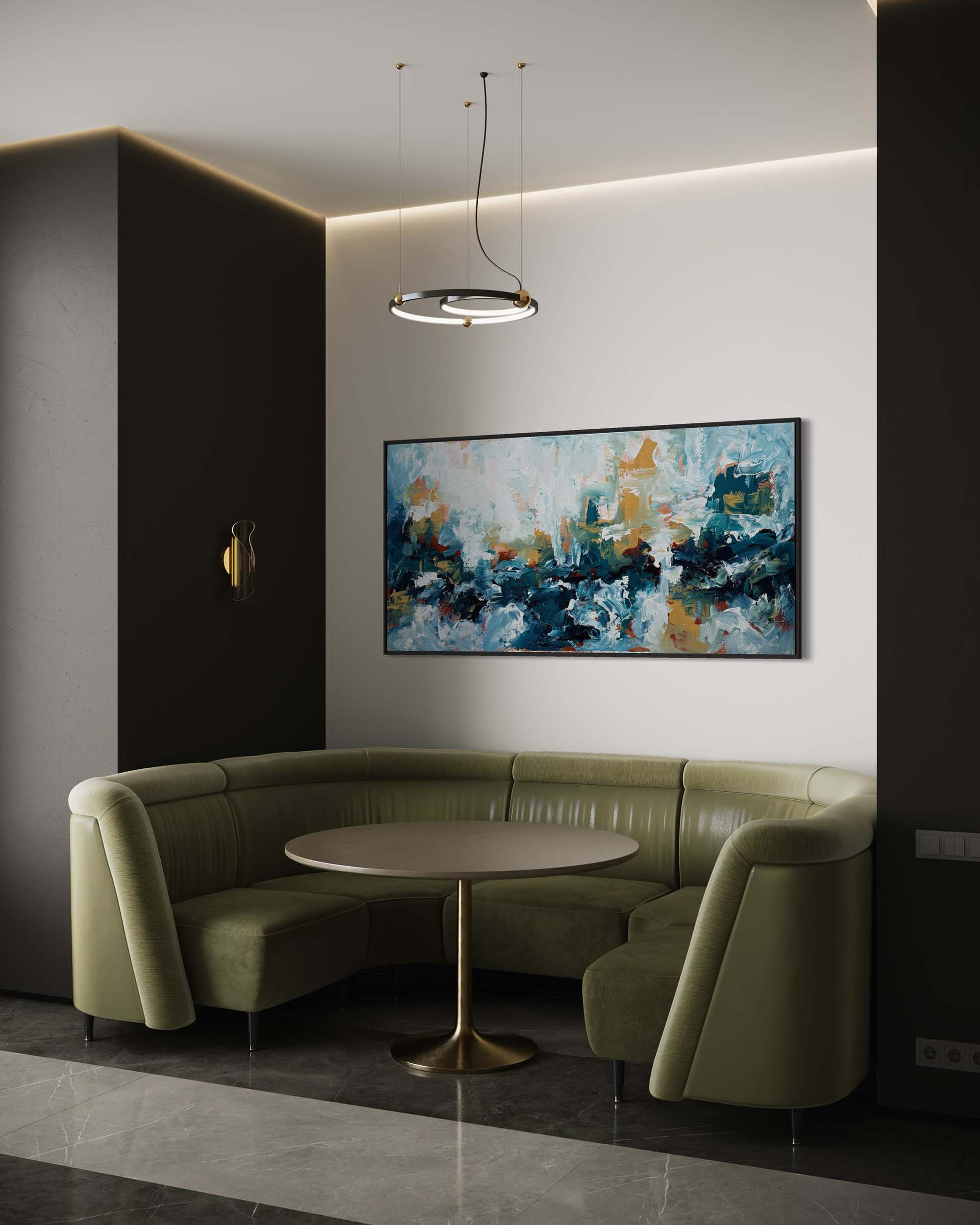 Waves Of Change | Original Painting | 150x76cm