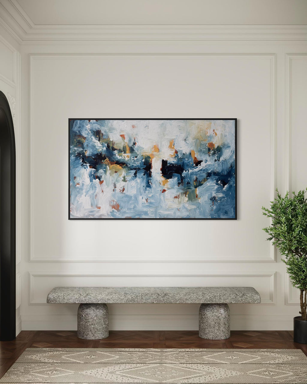 Beyond The Mist | Original Painting | 150x90cm