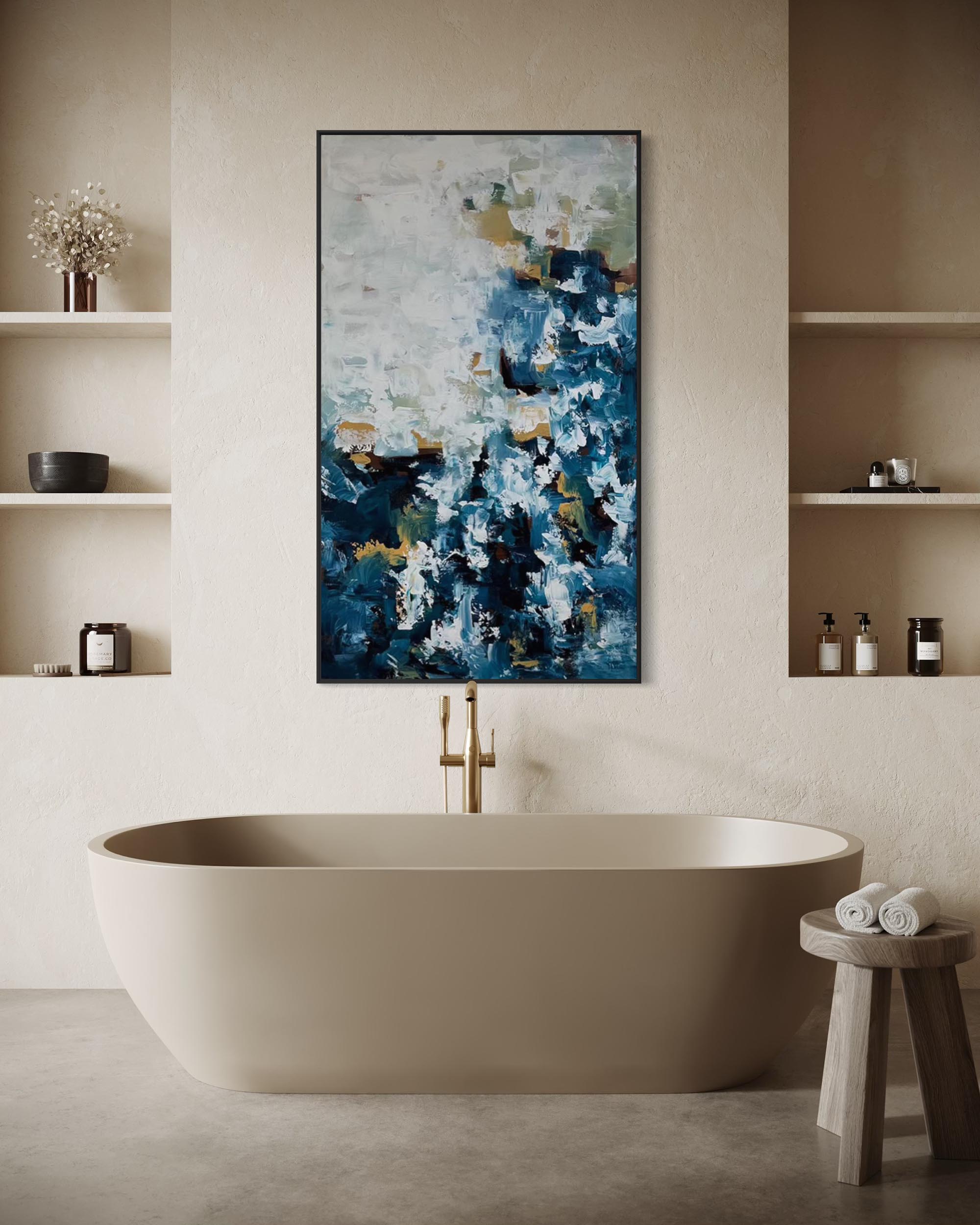 The Sound Of The River | Original Painting | 150x90cm