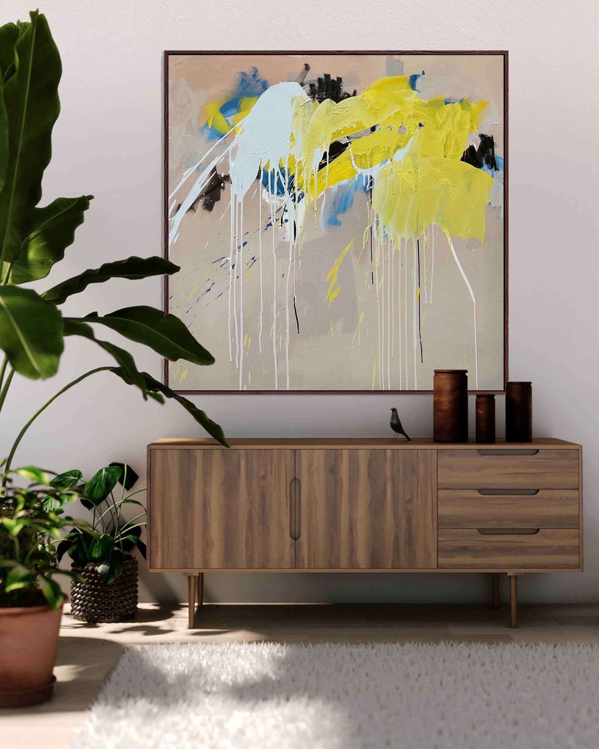 Living In A Fairytale II | Original Painting | 100x100cm