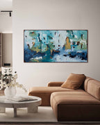 The Moments We Know II | Original Painting | 150x76cm
