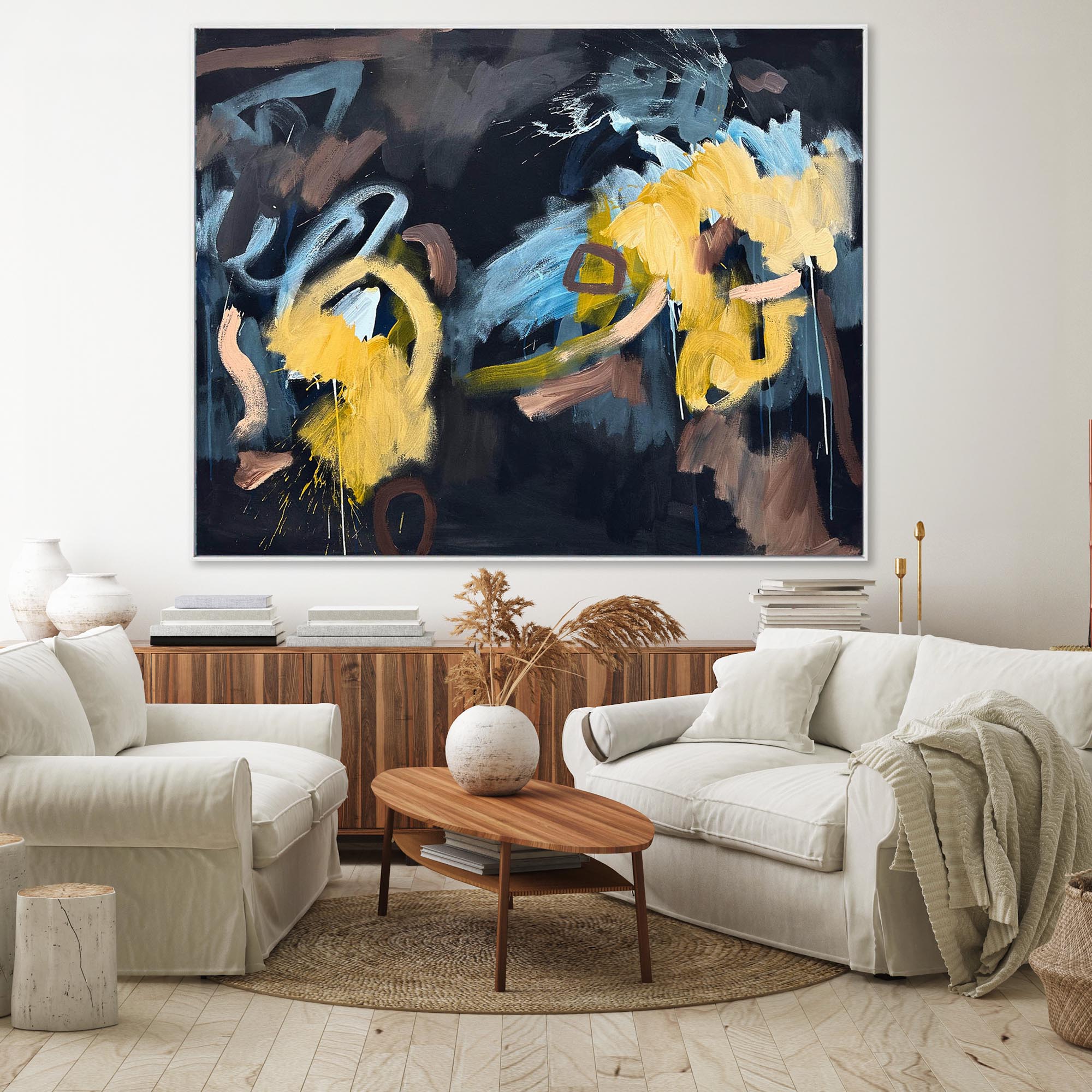 Midnight Conversations I | Original Painting | 150x120cm