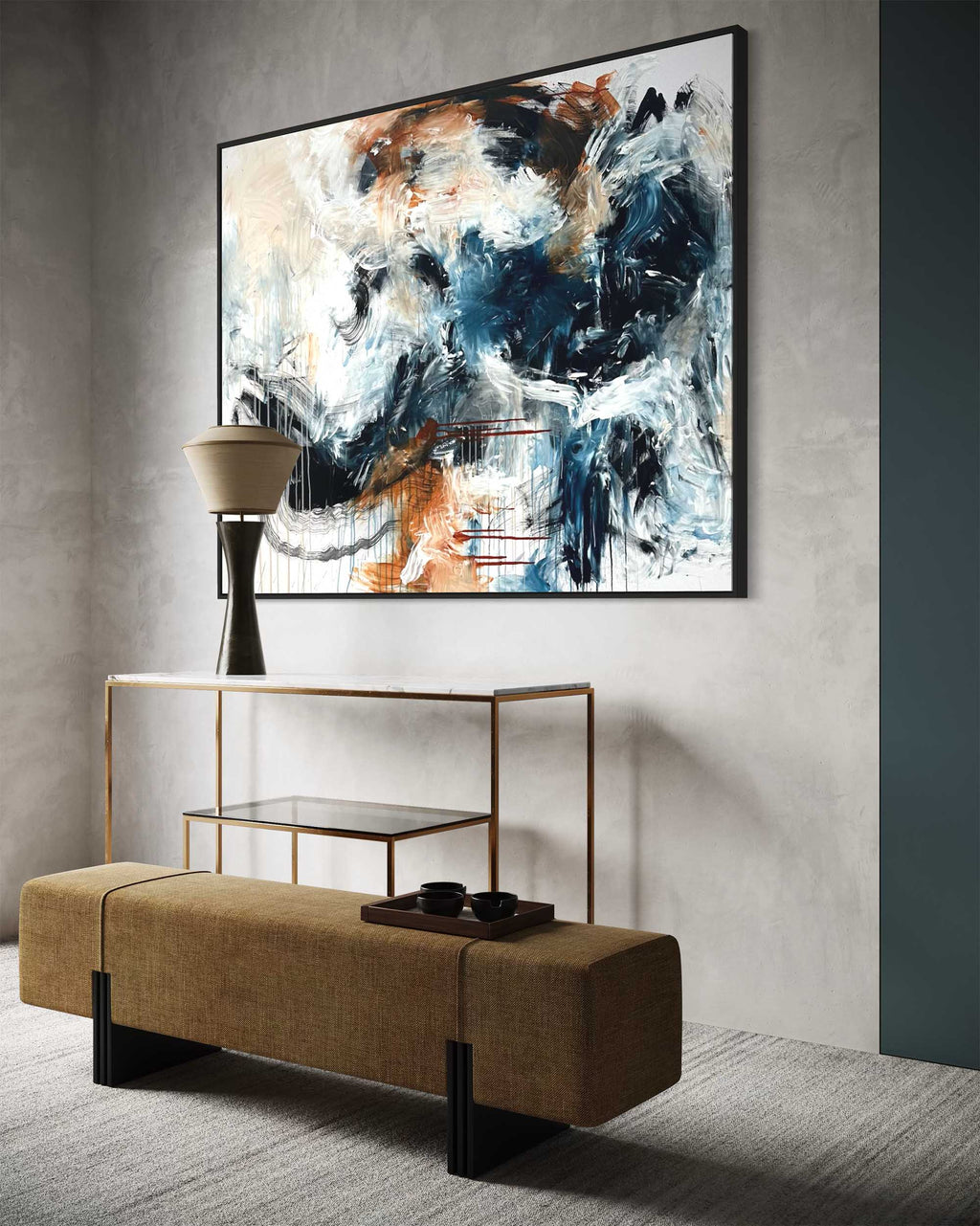 Muted Time | Original Painting | 180x140cm