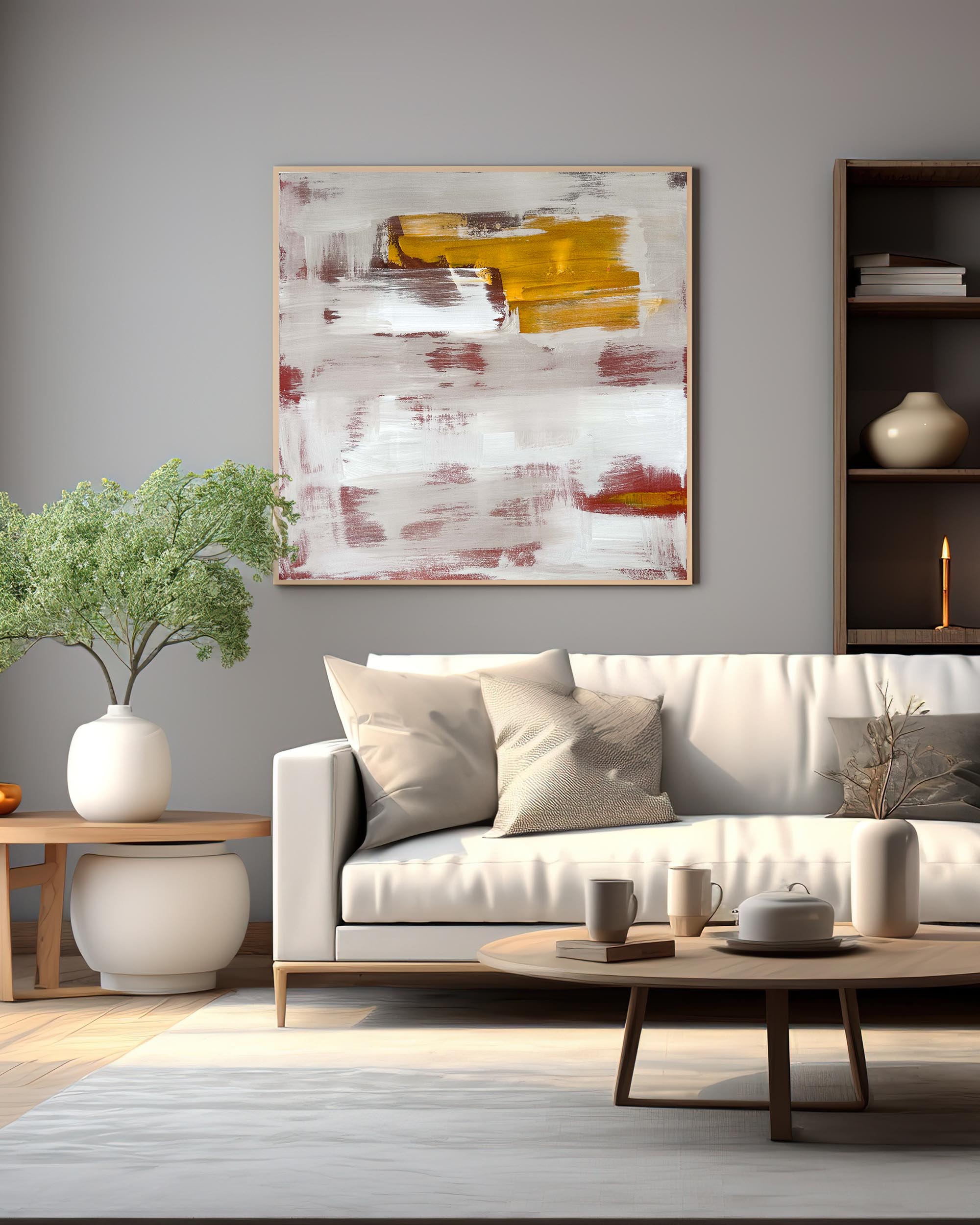 Fading Time | Original Painting | 100x100cm