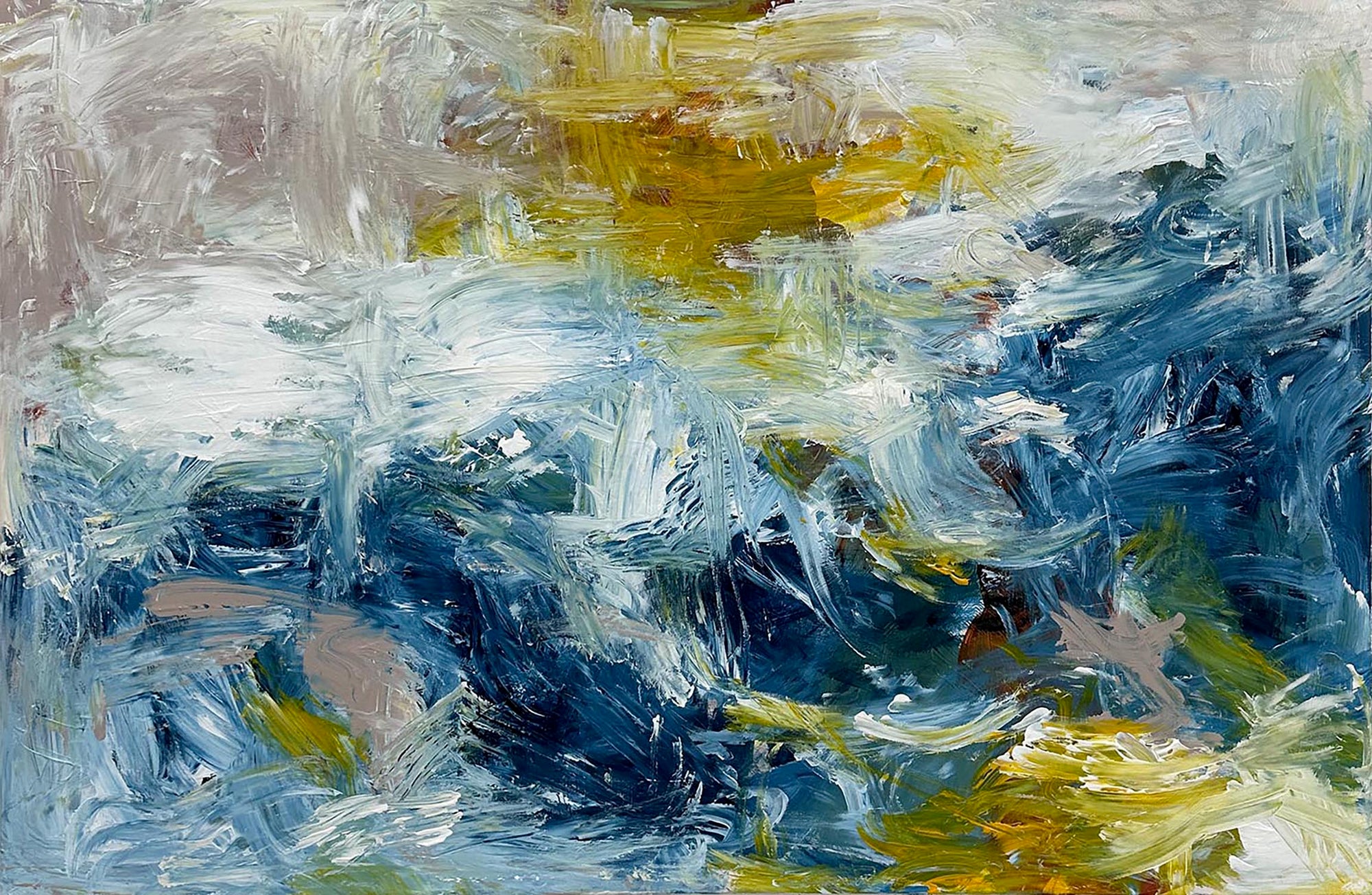 Follow The River | Original Painting | 150x100cm