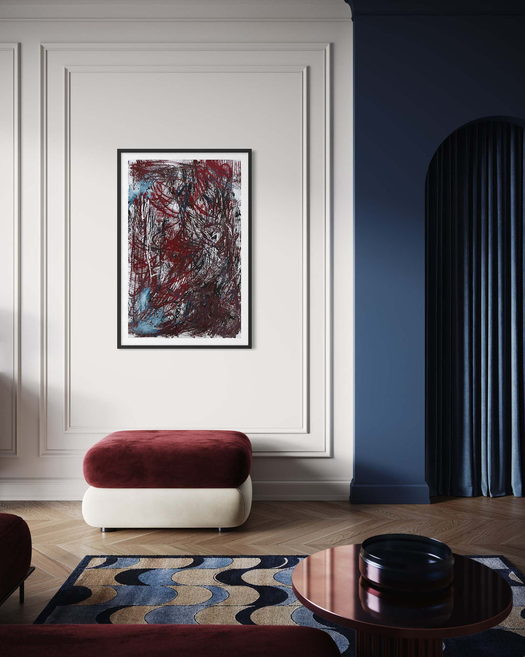 Paper Planes V | Framed Original Painting