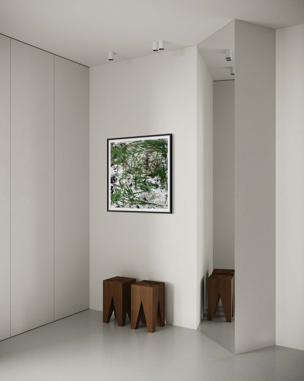 Paper Planes I | Framed Original Painting