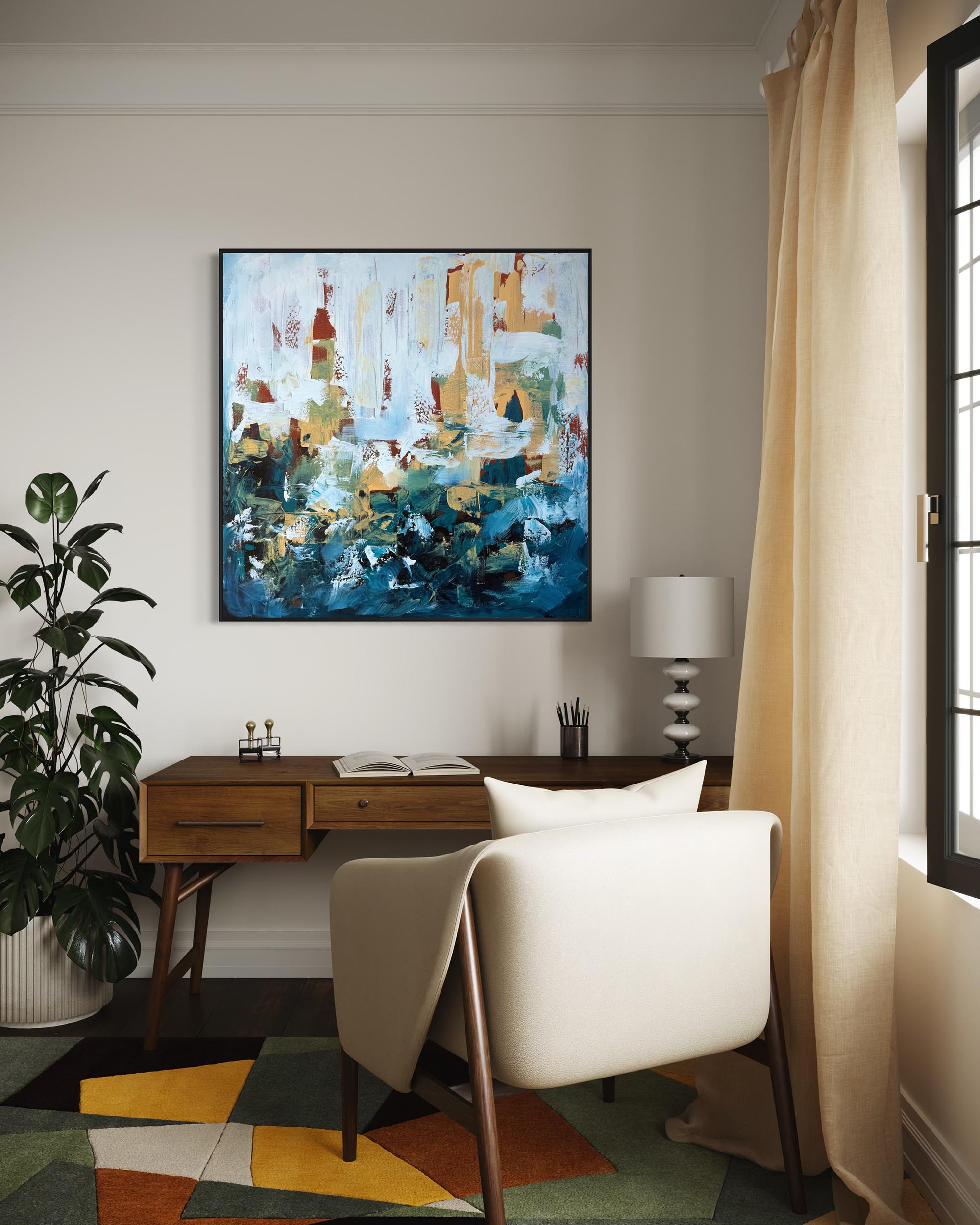 Spur Of The Moment | Original Painting | 100x100cm