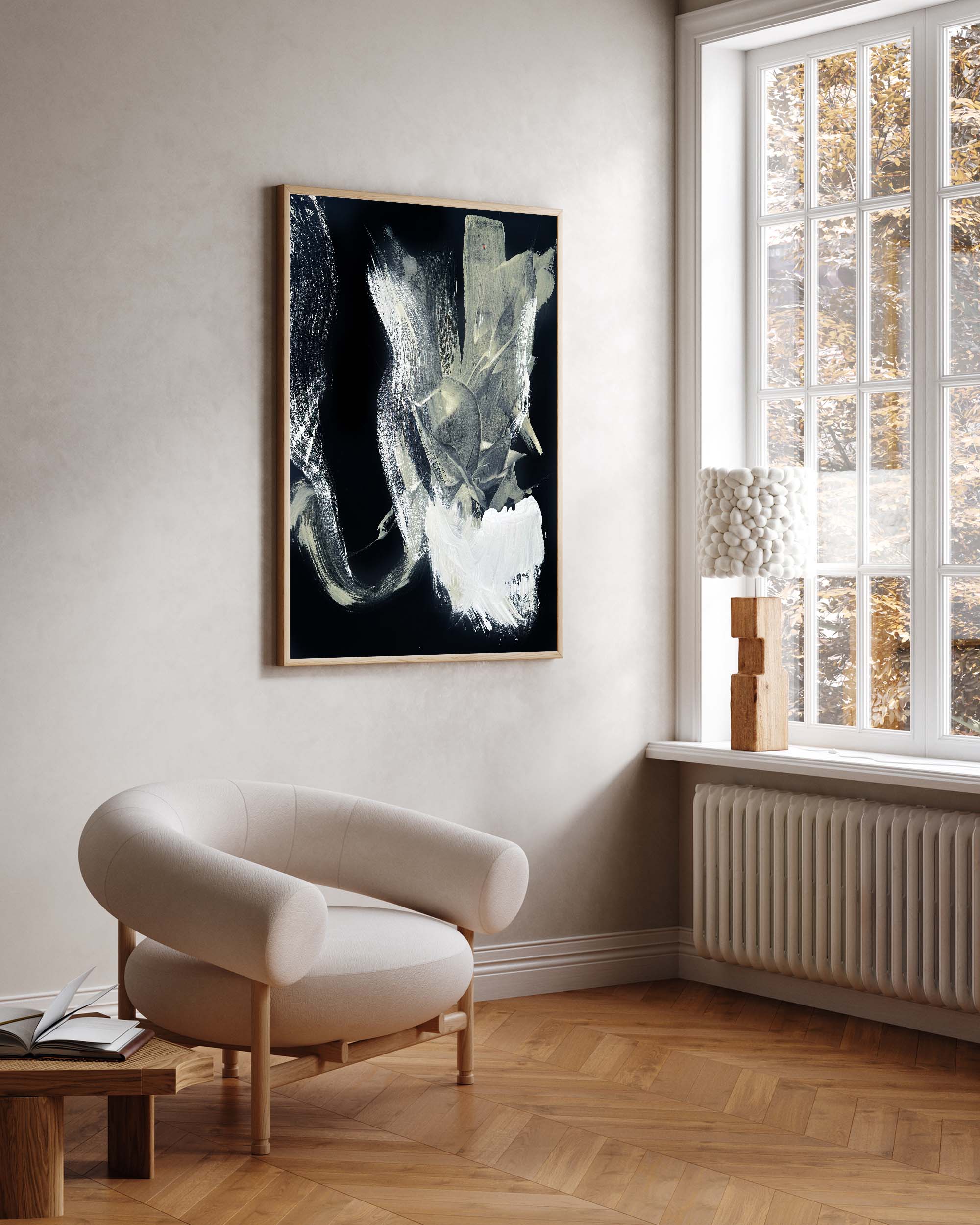 Waiting For A Sign II | Original Painting | 100x70cm