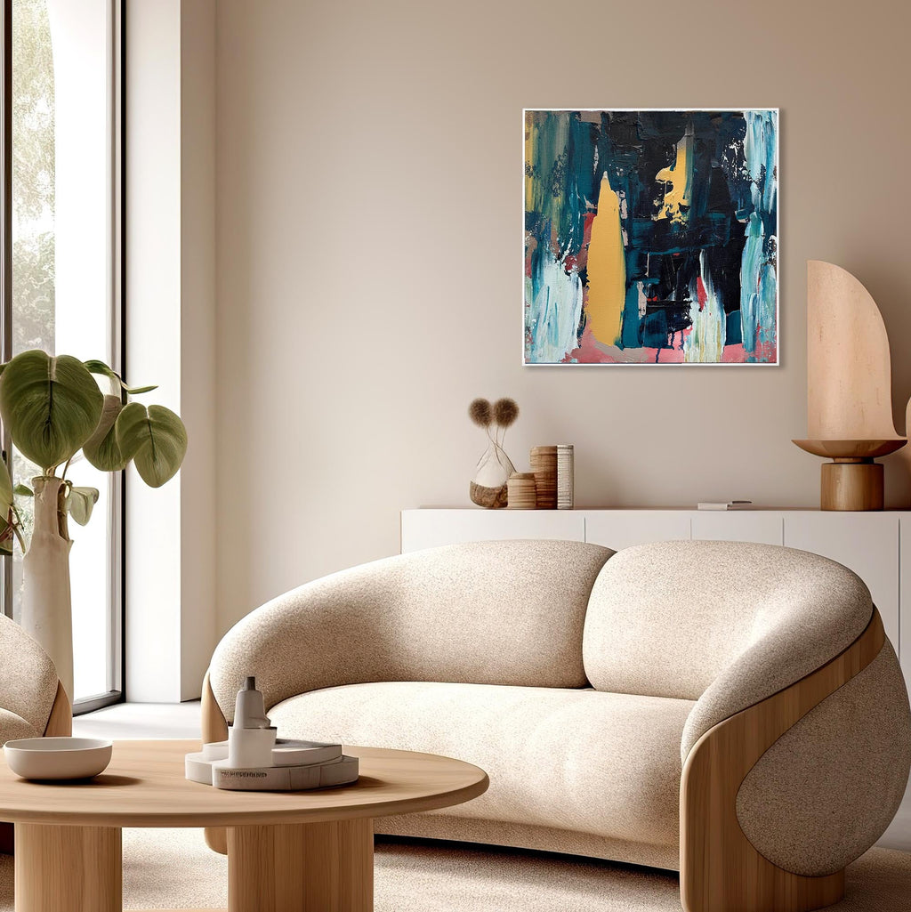 Wanting To Be Free - Original Painting-Abstract House