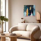 Wanting To Be Free - Original Painting-Abstract House