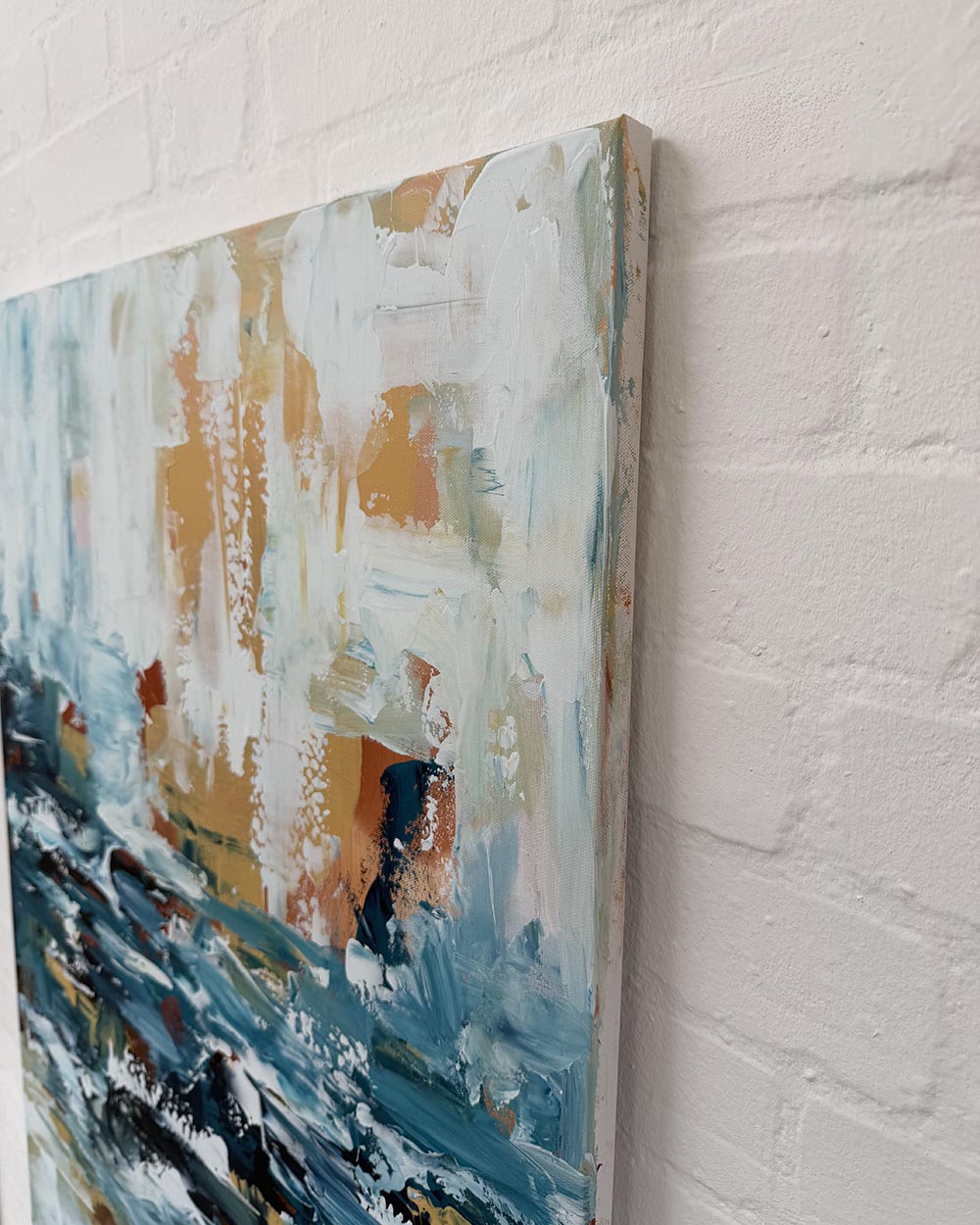 A Stroll Down By The Lake | Original Painting | 100x70cm