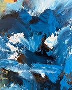 Whispering Waters II | Original Painting | 100x100cm