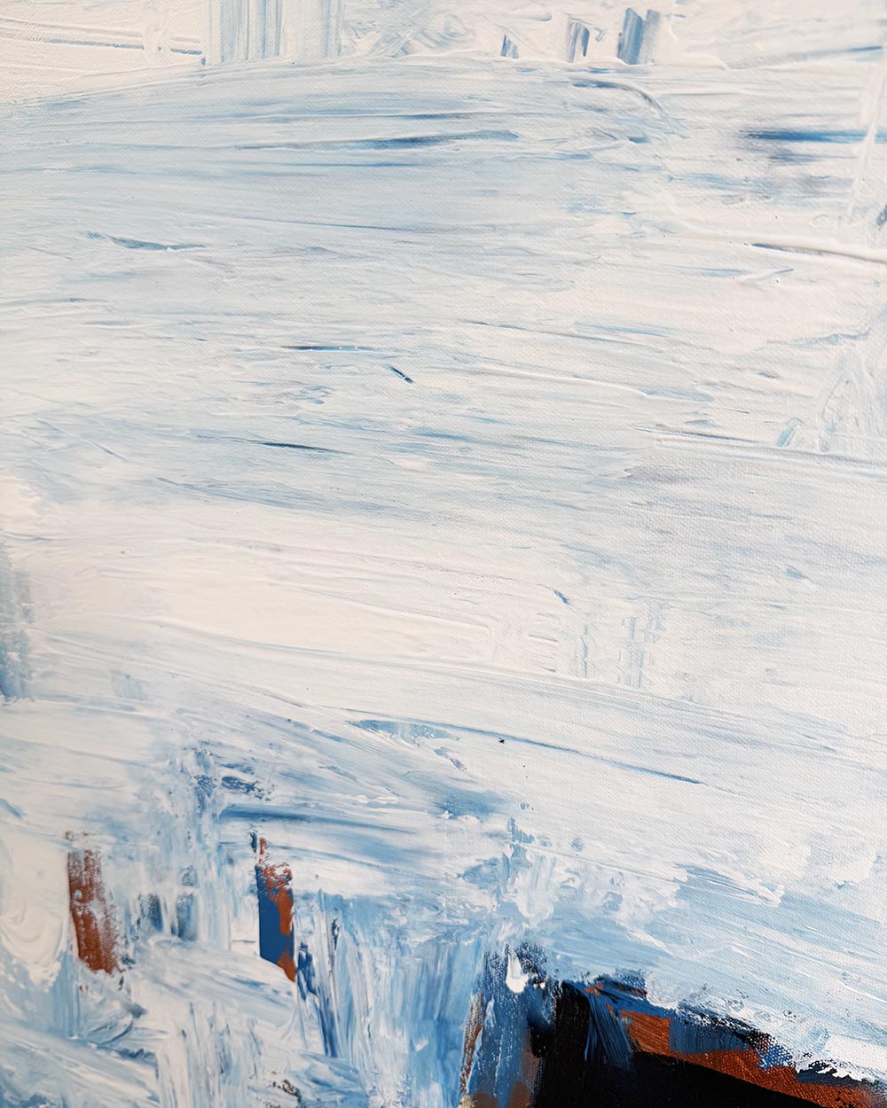 Whispering Waters II | Original Painting | 100x100cm