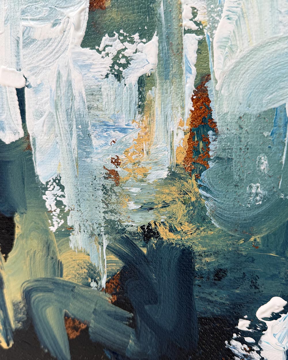 Silent Storm | Original Painting | 150x76cm