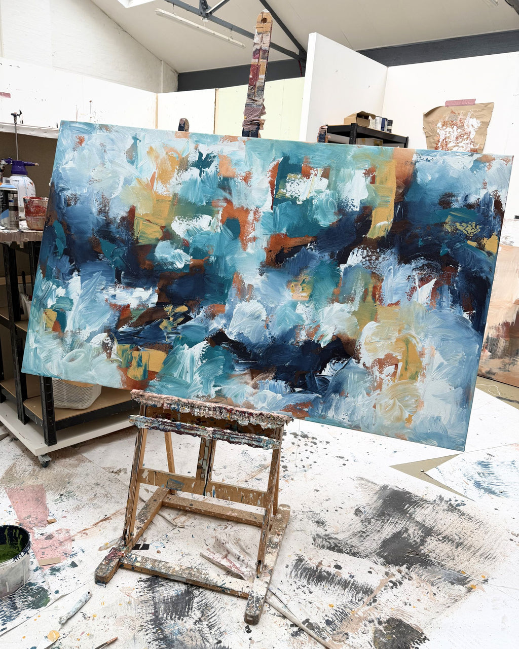 Then Came The Wave - Original Painting