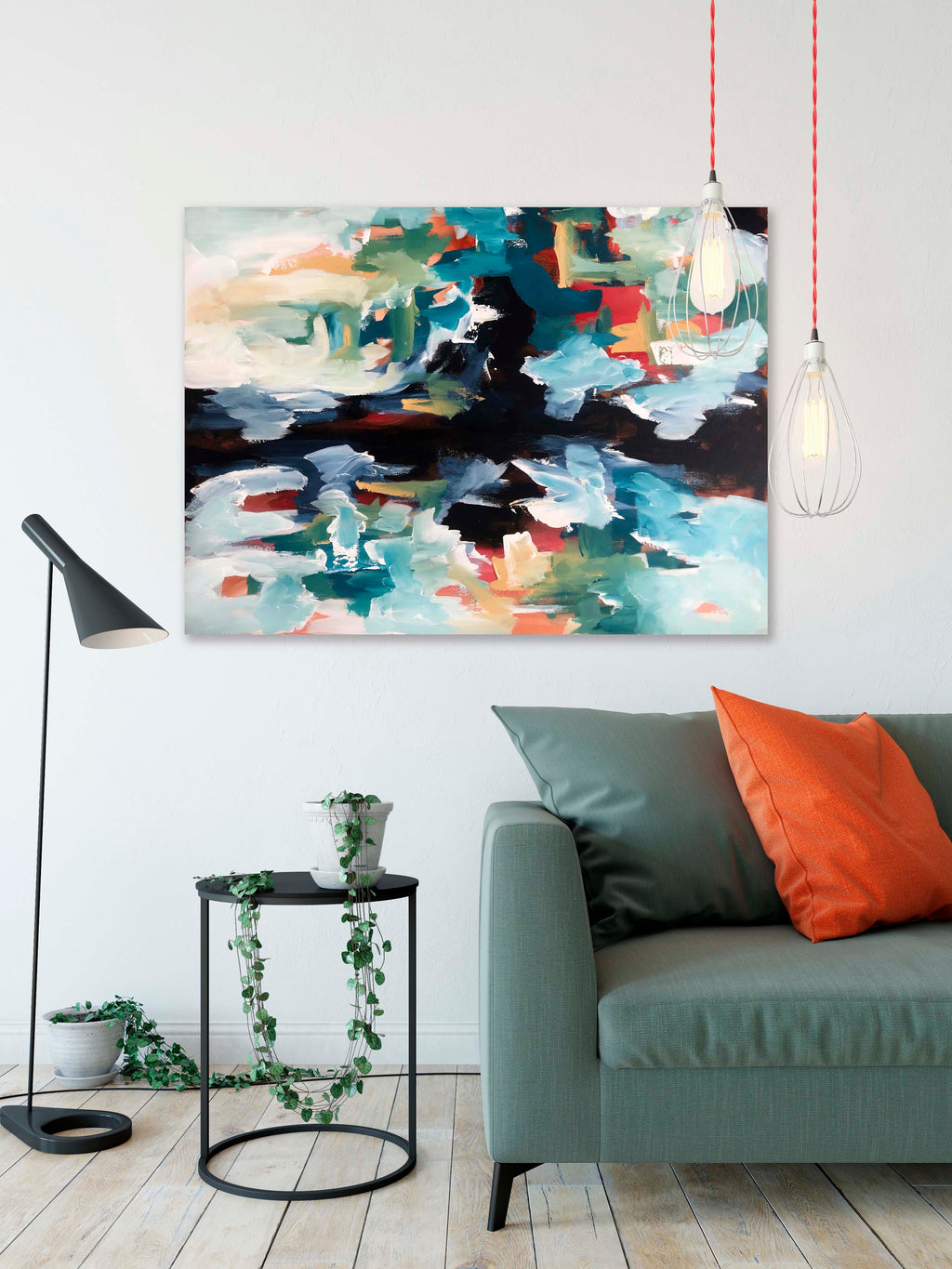 Questioning Reality Part 1 - 102x76 cm - Original Painting