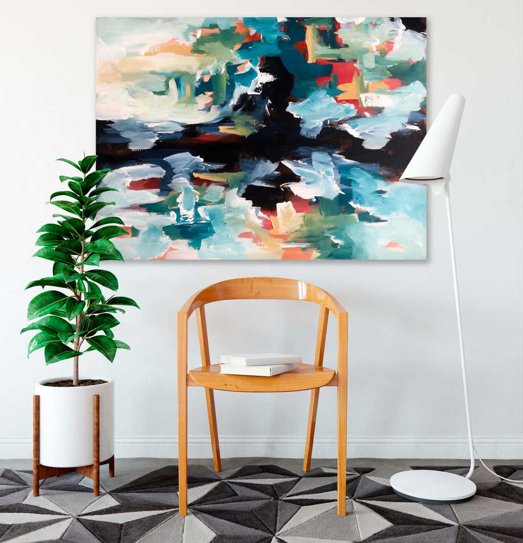 Questioning Reality Part 1 - 102x76 cm - Original Painting