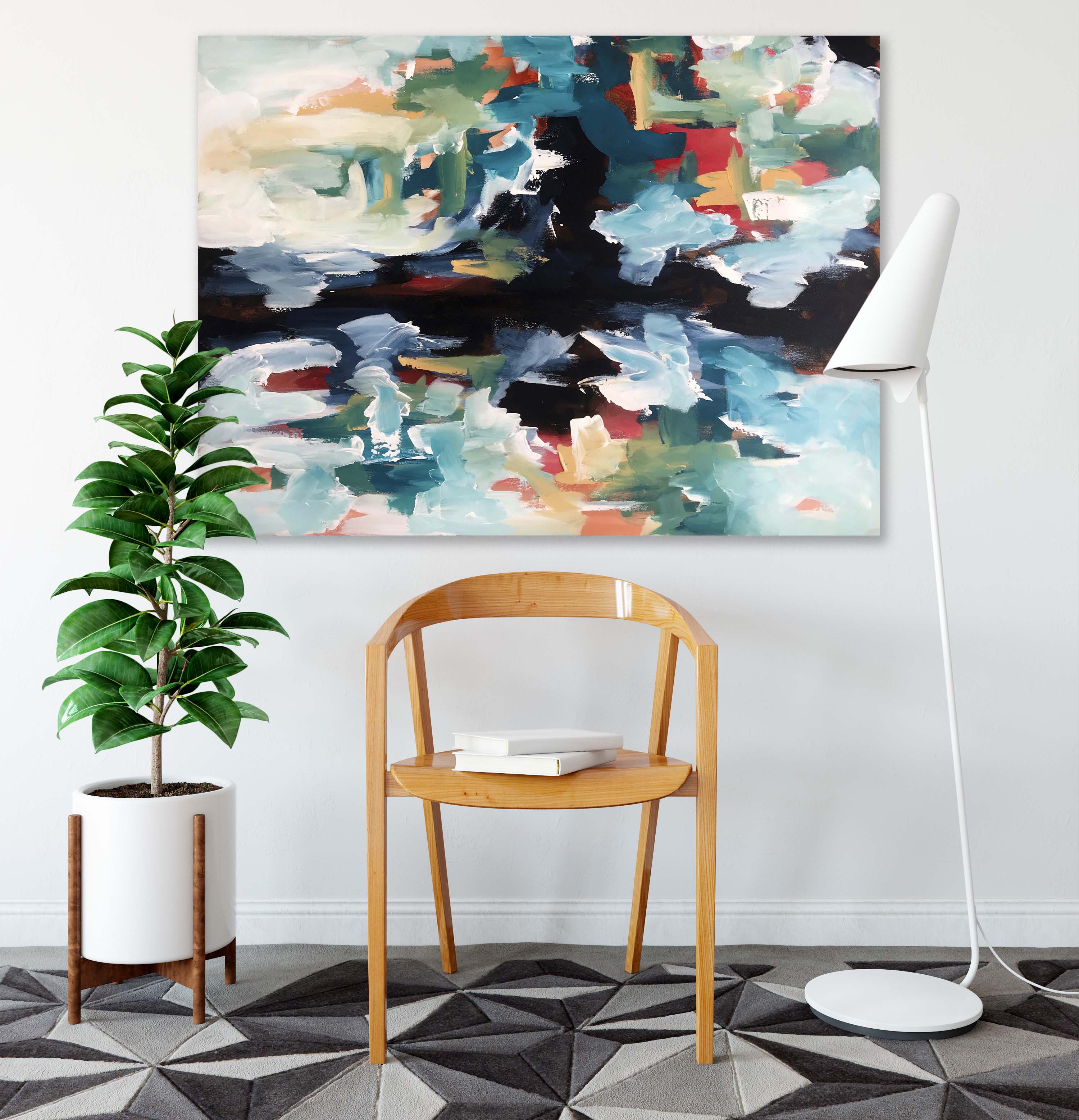 Questioning Reality Part 1 - 102x76 cm - Original Painting