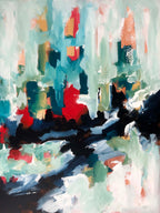 Questioning Reality - 152x102 cm - Original Painting-OmarObaid.com