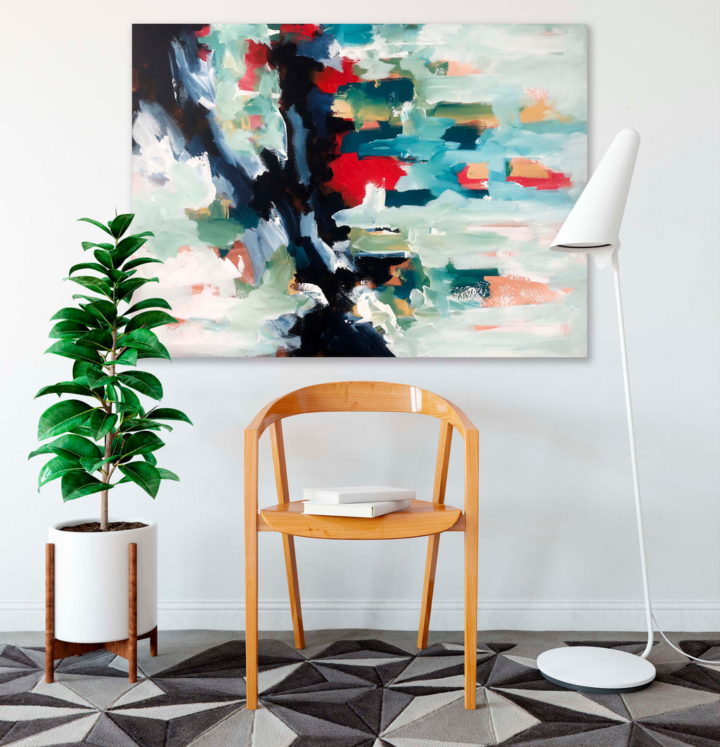 Questioning Reality Part 2 - 102x76 cm - Original Painting