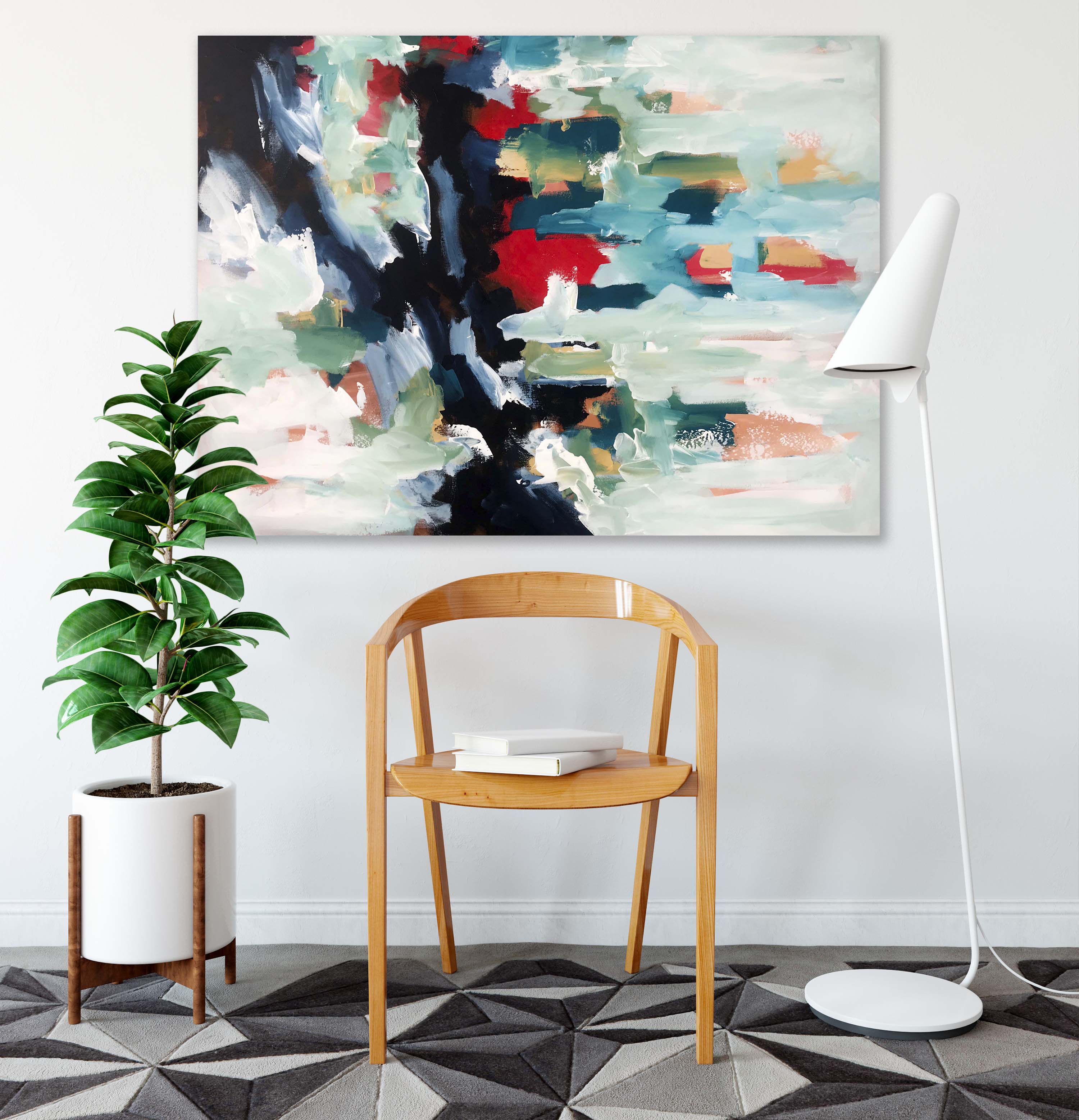Questioning Reality Part 2 - 102x76 cm - Original Painting