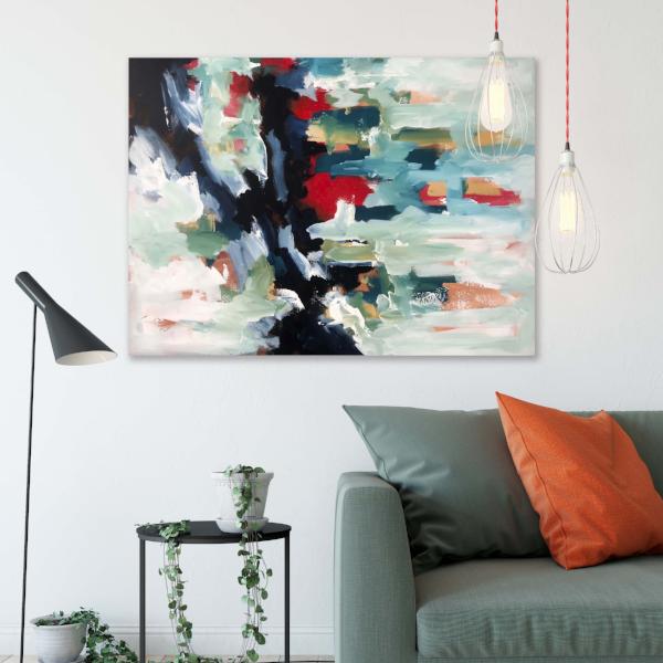 Questioning Reality Part 2 - 102x76 cm - Original Painting