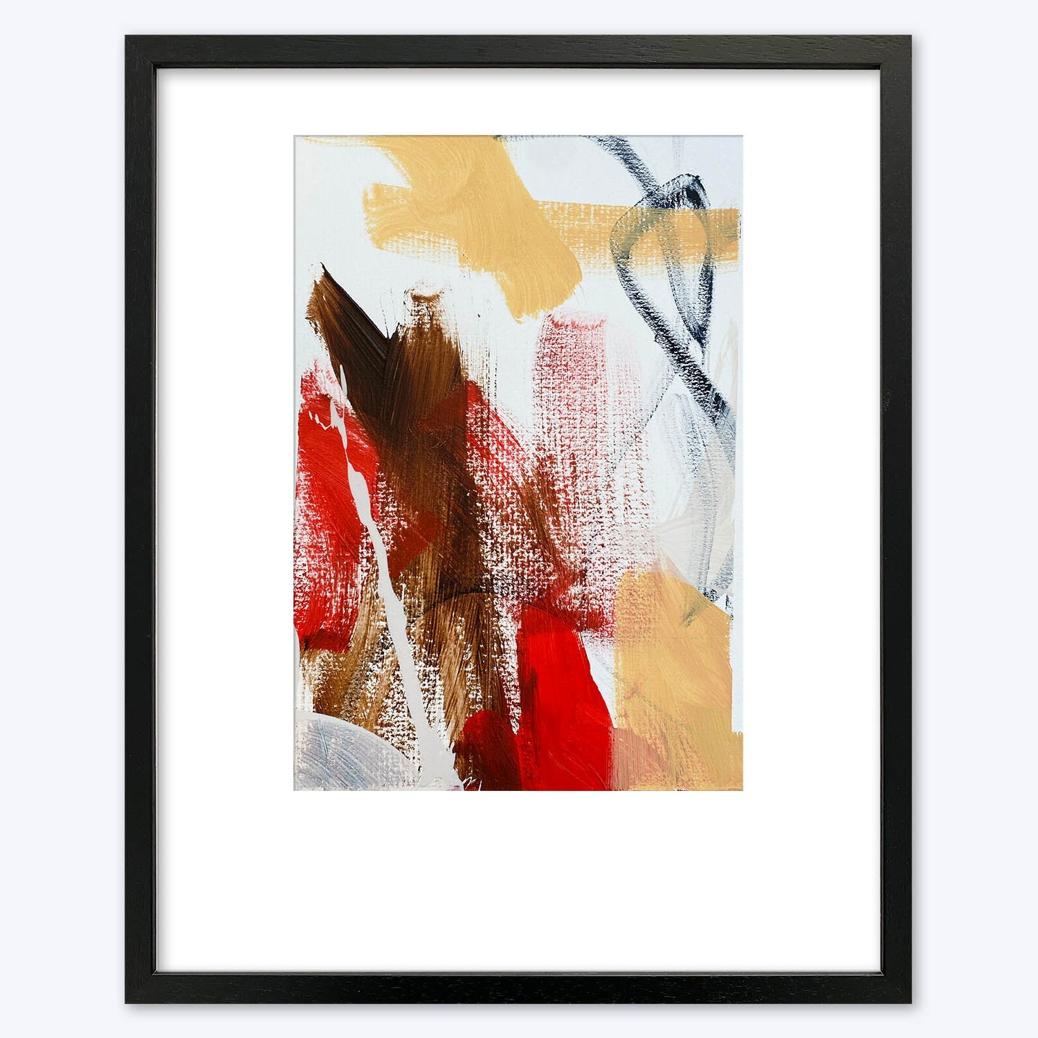 Composition 2 Framed Original Painting