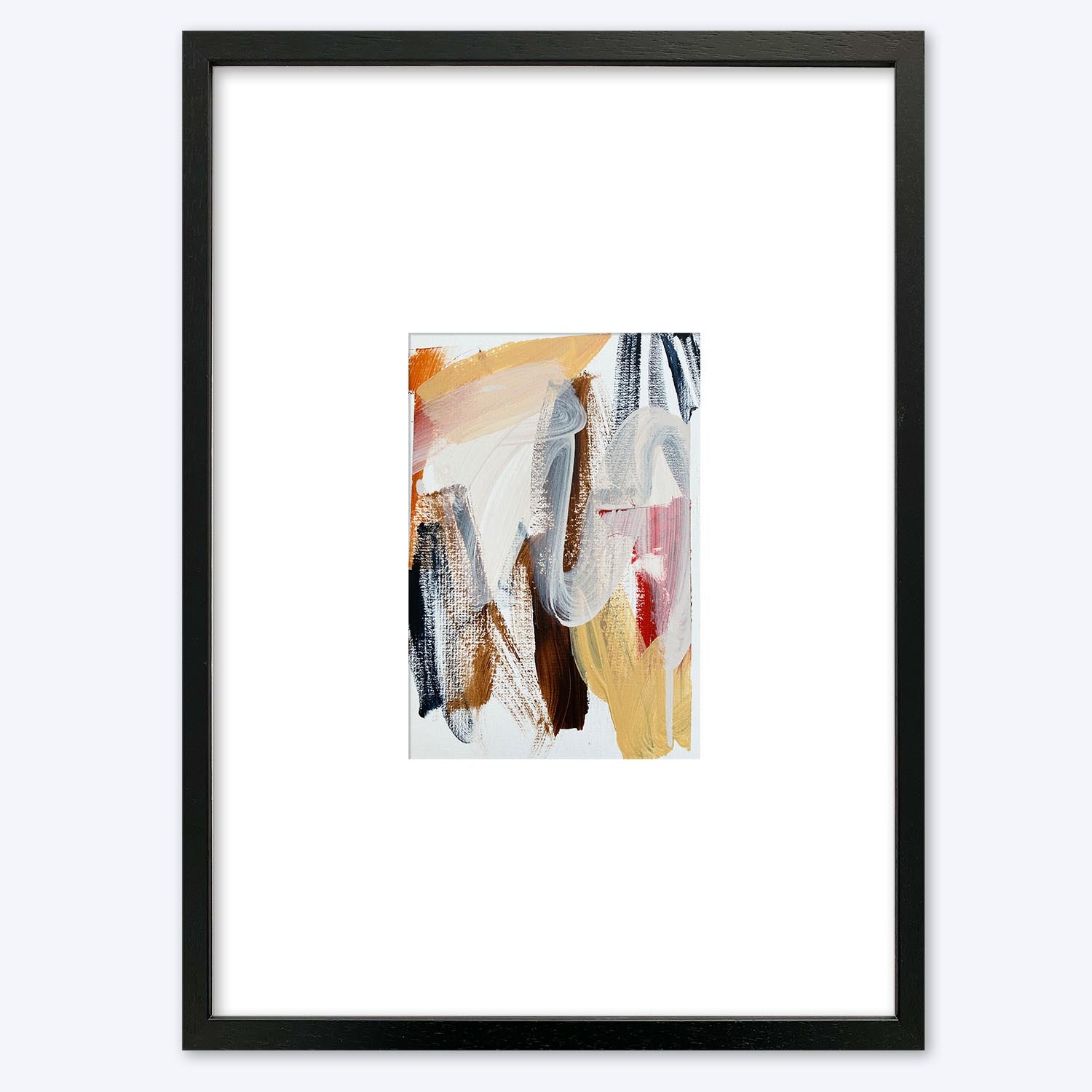 Composition 4 Framed Original Painting
