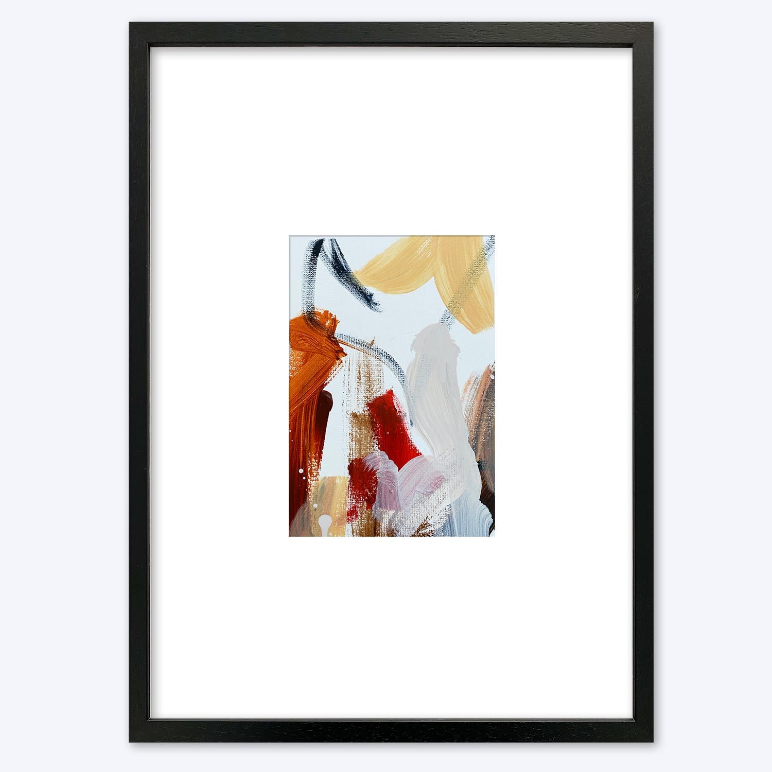 Composition 6 Framed Original Painting