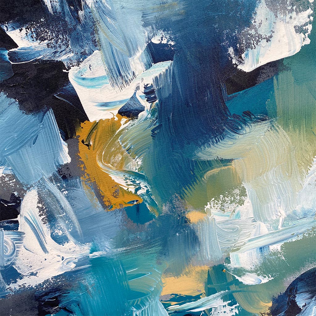 A Walk By The River - 150x76 cm - Original Painting