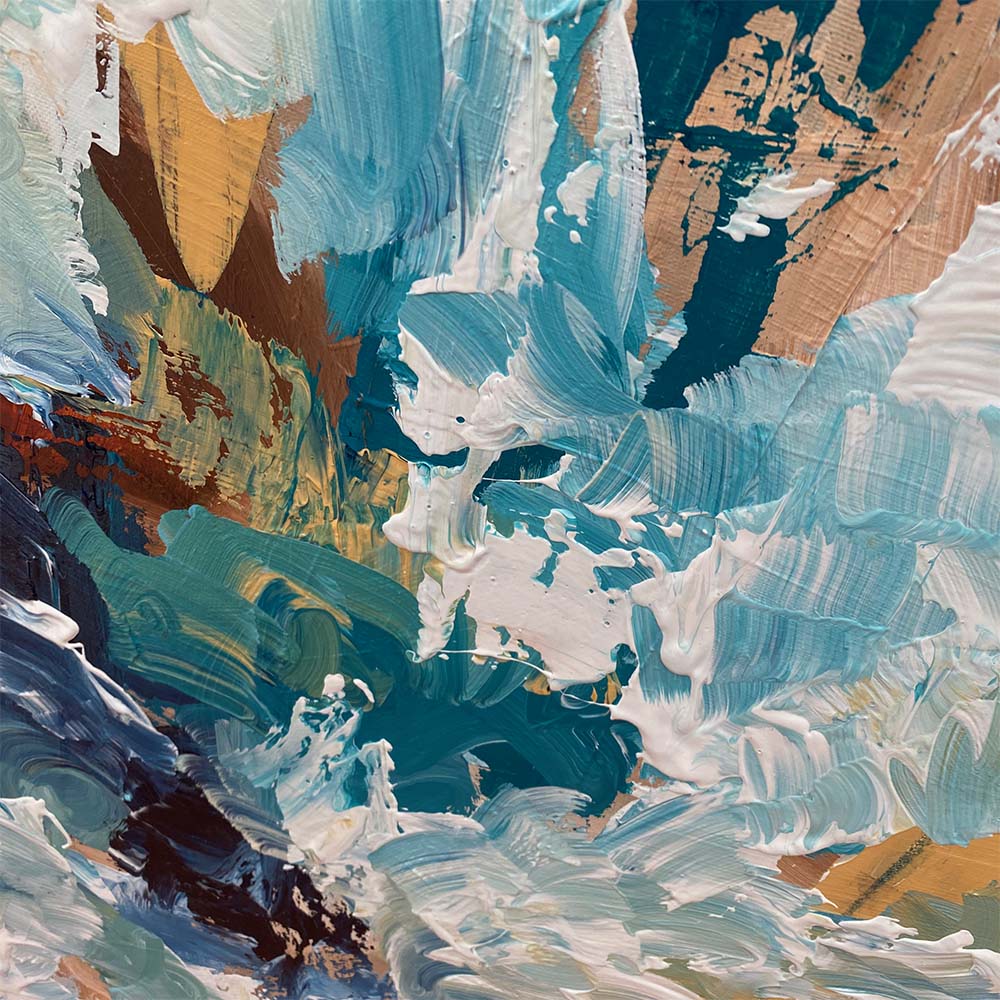 A Wave Of Time - 152x102 cm - Original Painting