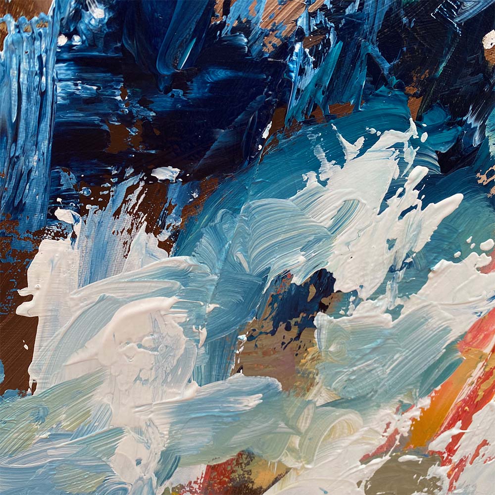 A Wave Of Time - 152x102 cm - Original Painting