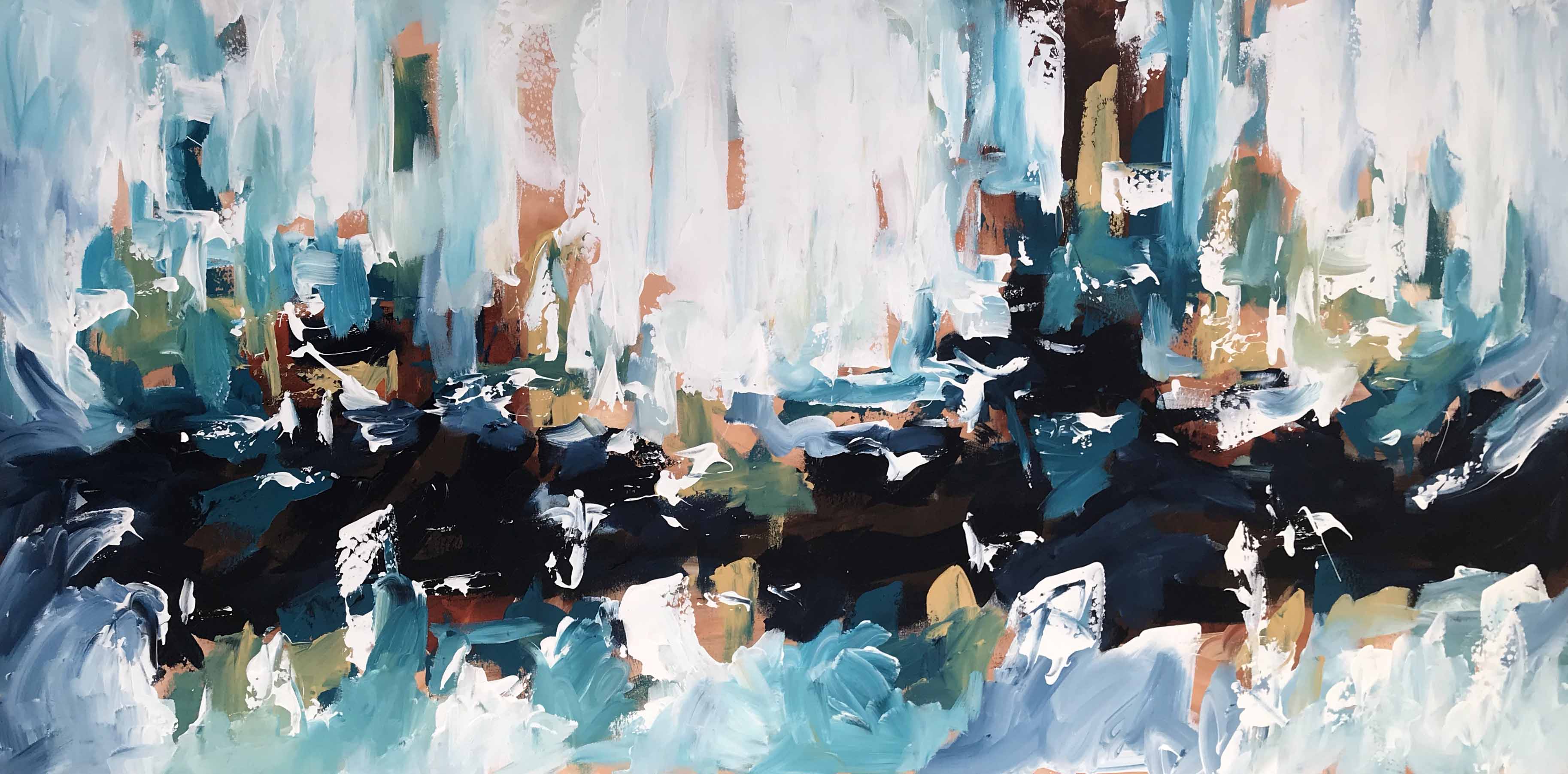 Silent Poet 2 - 152x76 cm - Original Painting