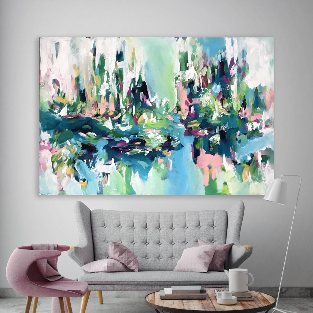 A Change Is Coming - 152x100 cm - Original Painting-OmarObaid.com