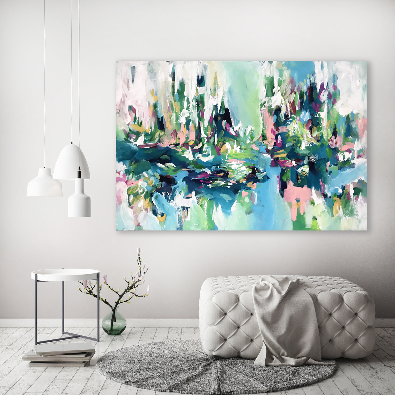 A Change Is Coming - 152x100 cm - Original Painting-OmarObaid.com