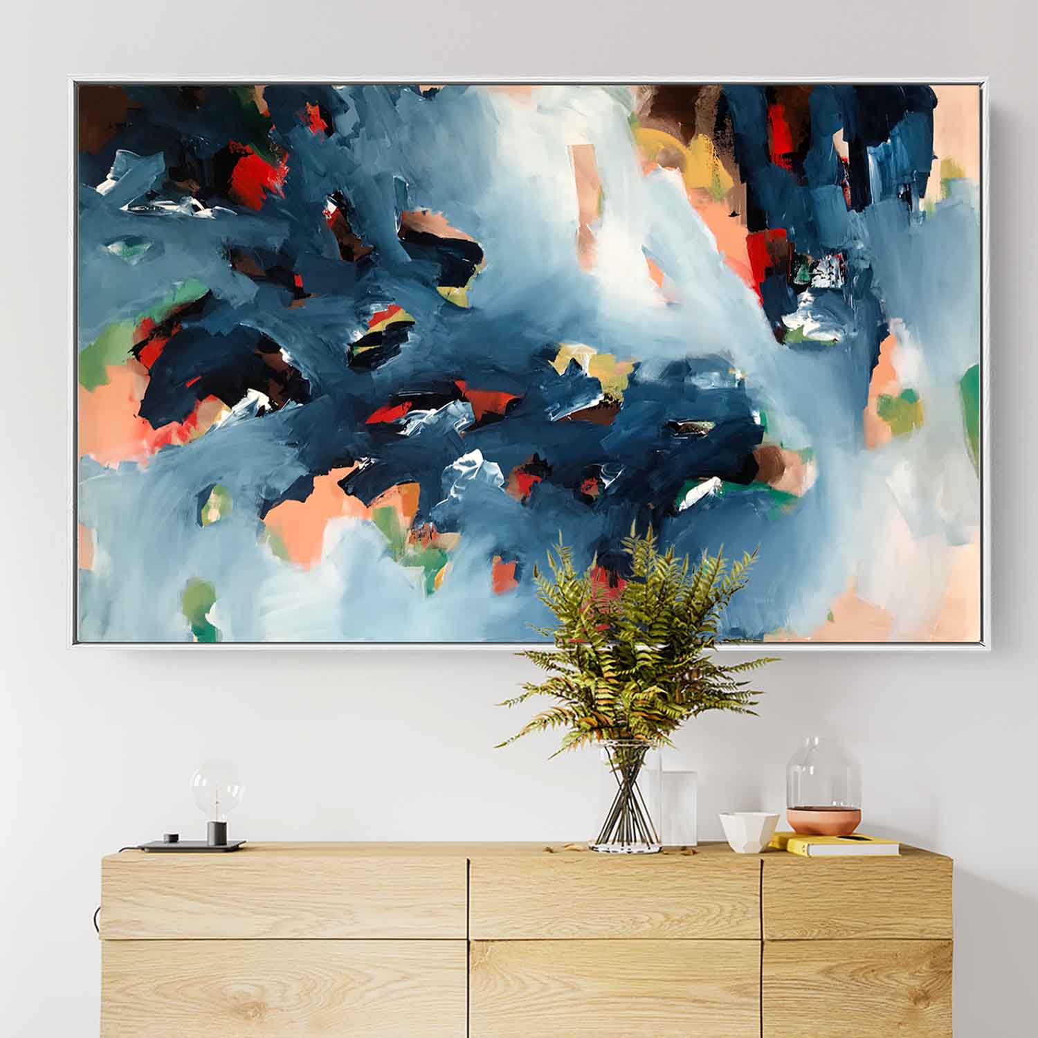 The Riverbank - 122x76 cm - Original Painting
