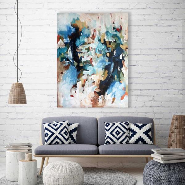 The Last Trance - 90x122 cm - Original Painting-OmarObaid.com