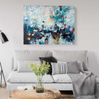 The Beat Of The Ocean - 120x90 cm - Original Painting